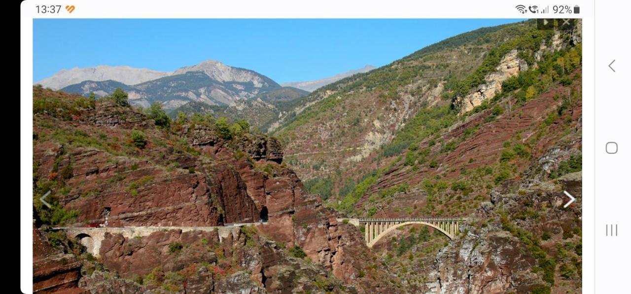 Chambre Aux Gorges De Daluis غيوم المظهر الخارجي الصورة